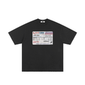 PAPE Medical Card Hand-frayed T-Shirt